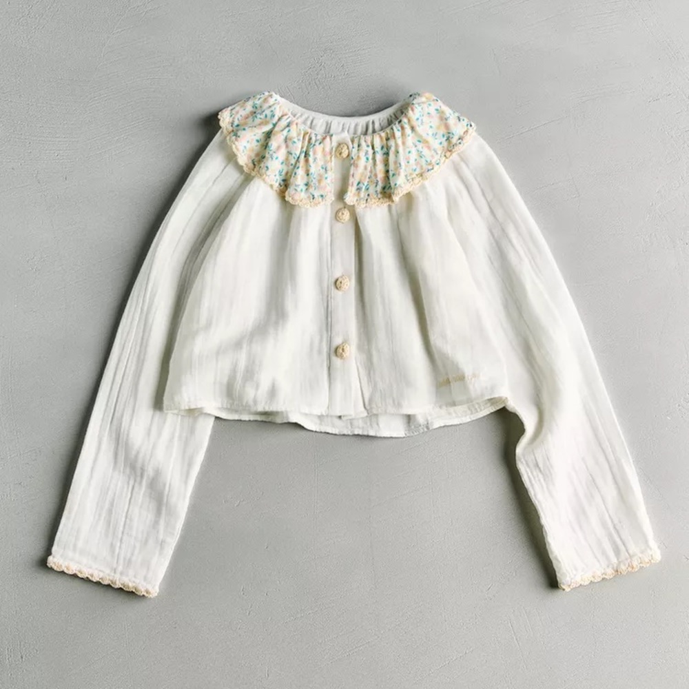 SEA NY x ZARA PRINTED SHIRT WITH COLLAR